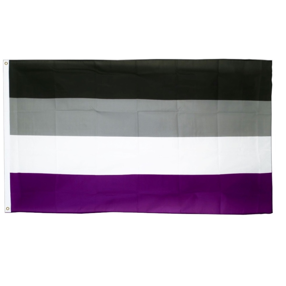 'Asexual' Flag - 3x5Ft (90x150cm)